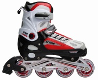 Коньки роликовые раздвижные р.40-43 PW-920 